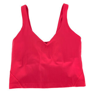 Lululemon Womens Align Tank Top Lipgloss Pink Activewear Yoga Gym Fitness Size 6